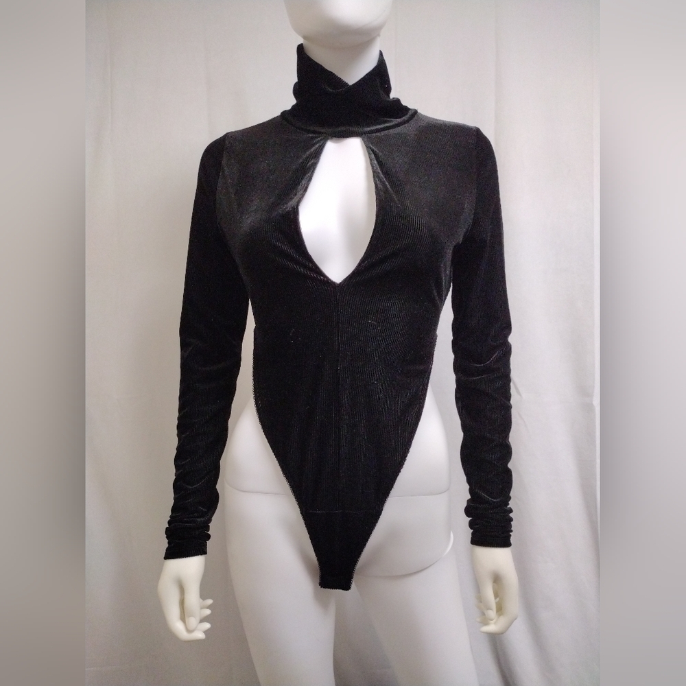 AFRM Black Long Sleeve Bodysuit - Picture 4 of 12